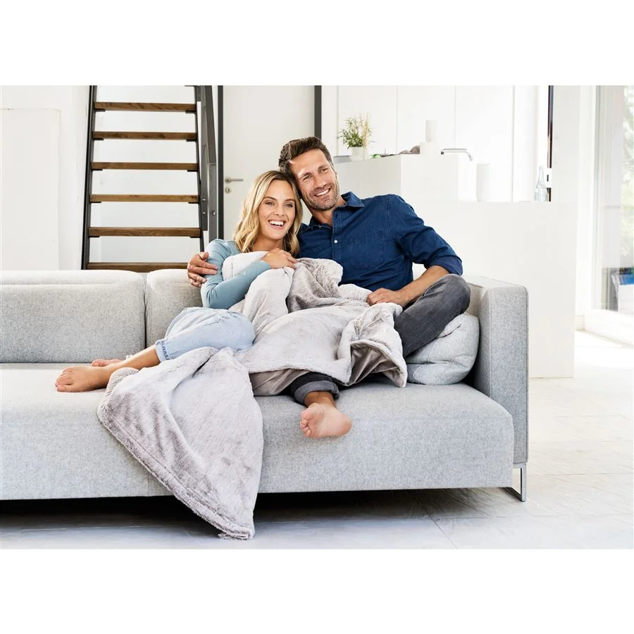 Vyhrievacia deka BEURER HD 150 XXL Nordic Cosy Taupe