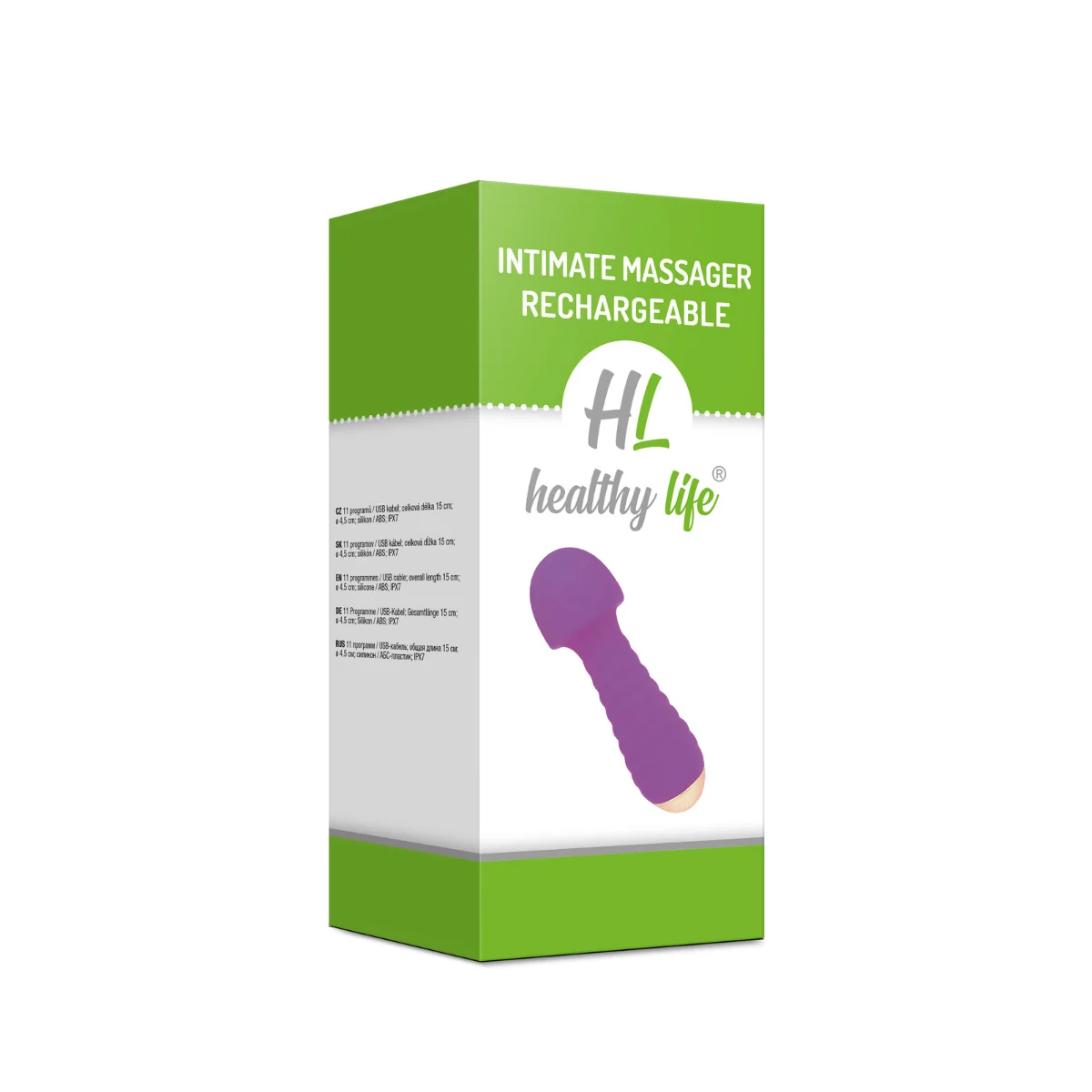 Healthy Life - Masážna hlavica Berta fialová 1×1 ks, masážna hlavica