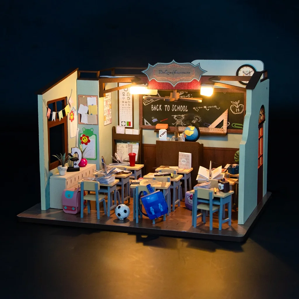 2Kids Toys Miniatúra domčeka Školská trieda