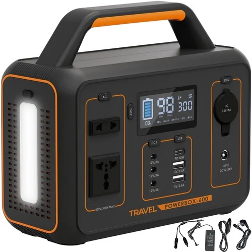 Prenosná nabíjacia elektrická stanica 600 (300 W