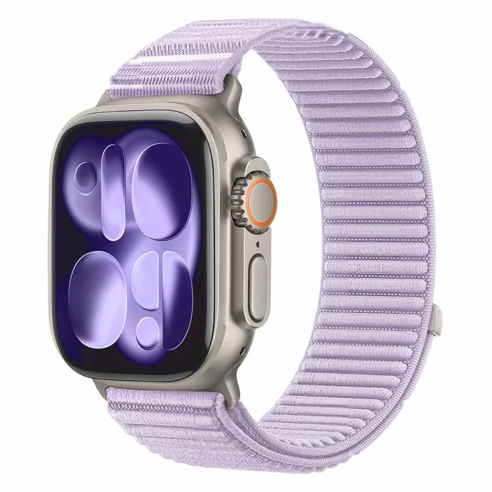 Tech-Protect Nylon Loop remienok na Apple Watch 40/41/42mm, purple