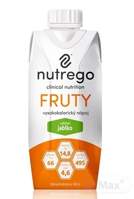Nutrego FRUTY 12×330 ml, s príchuťou jablko