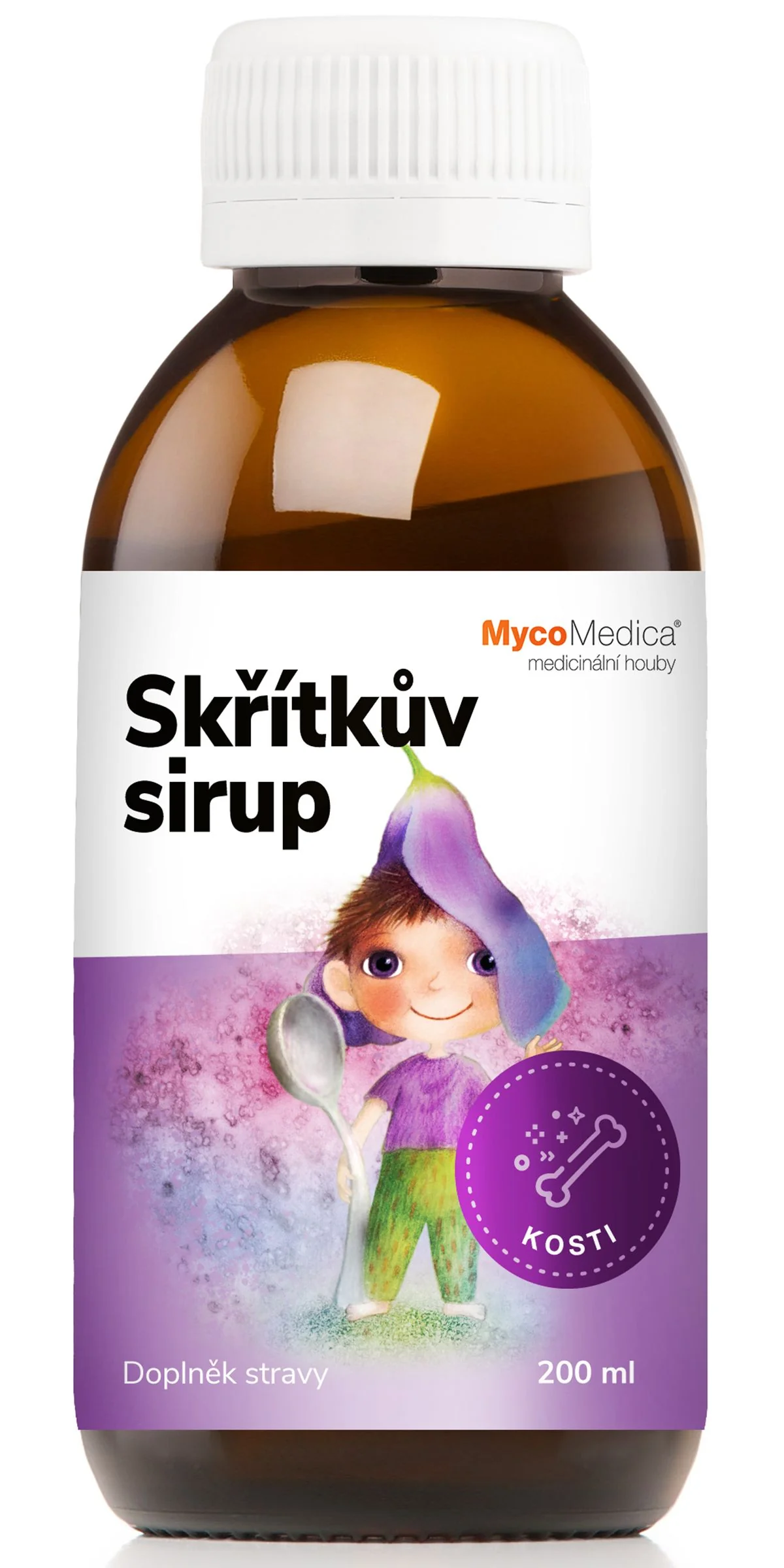 Mycomedica Skriatkov Sirup 200ml 1×200 ml, výživový doplnok