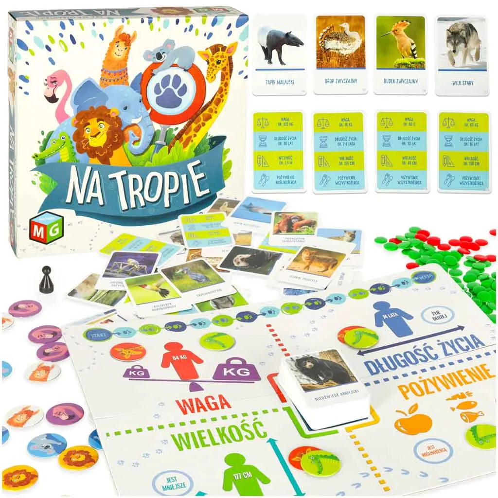 Vedomostná hra o zvieratách Na chodníku – 165 kariet