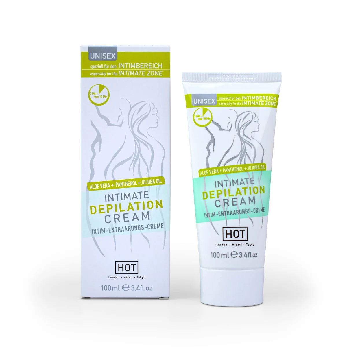 Hot Depilačný krém Intimate Depilation Cream 1×100 ml, depilačný krém
