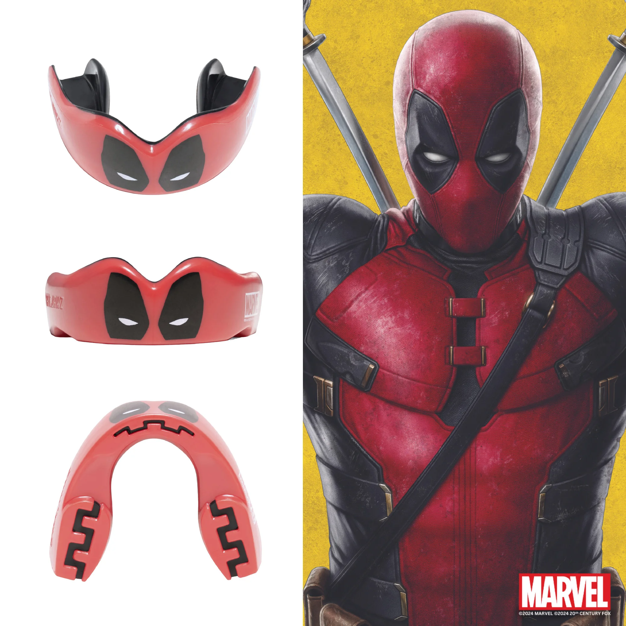 Chránič zubov Deadpool Farba: žltá