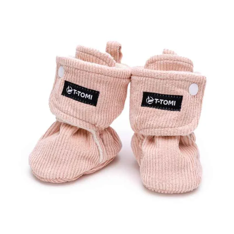 T-TOMI Capáčky Pink (9-12 mesiacov) WARM 1×1 ks