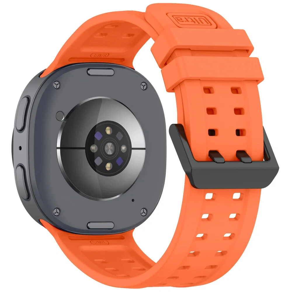 Tech-Protect Silicone Air remienok na Samsung Galaxy Watch 8 / 9 / Classic (40 / 44 / 46mm), tangarine