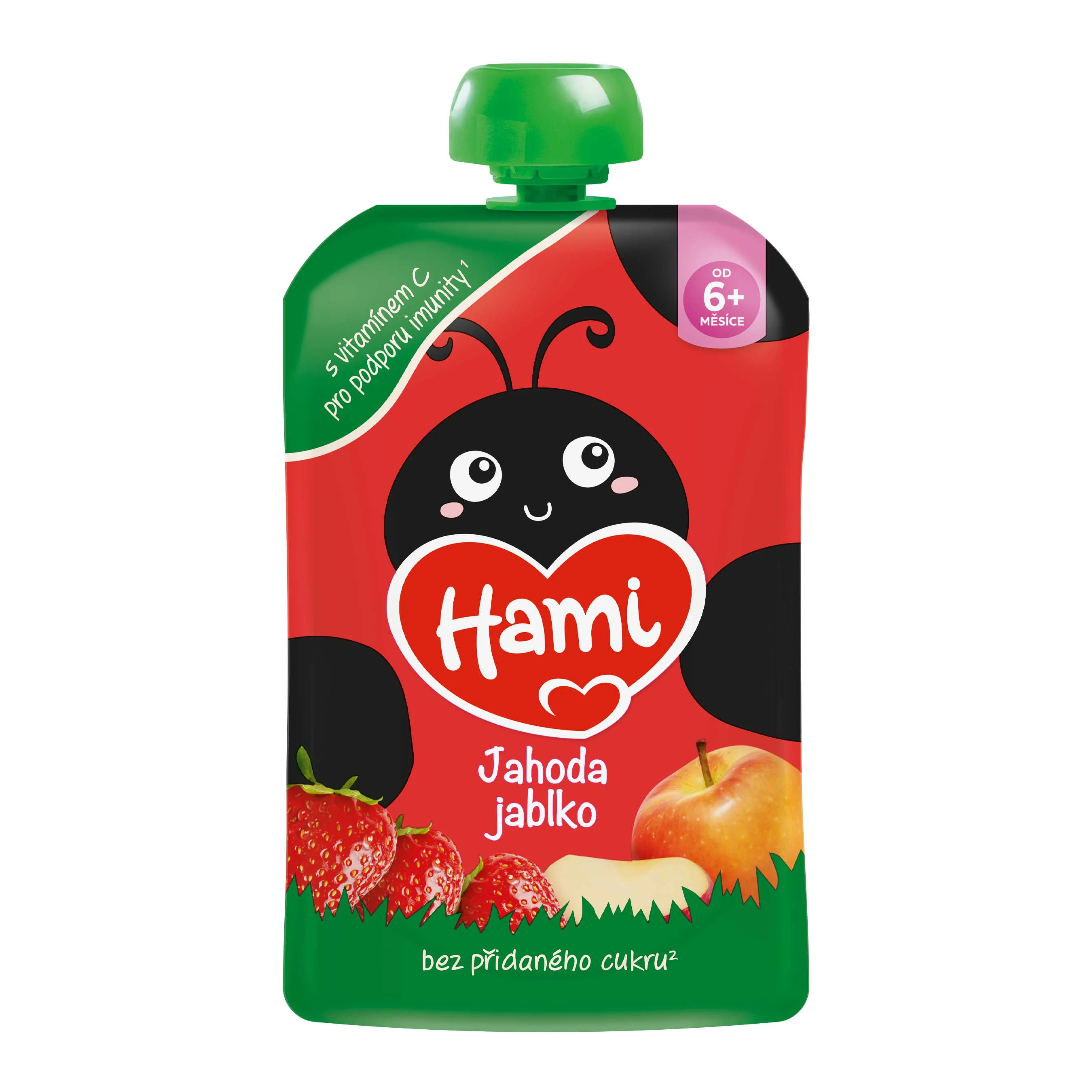 HAMI príkrm Jablko banán jahoda 100 g