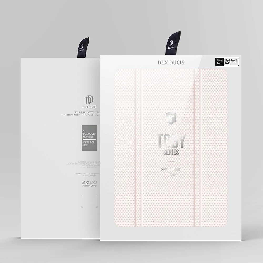 Dux Ducis Toby Series puzdro na iPad Air 2020 / 2022, ružové
