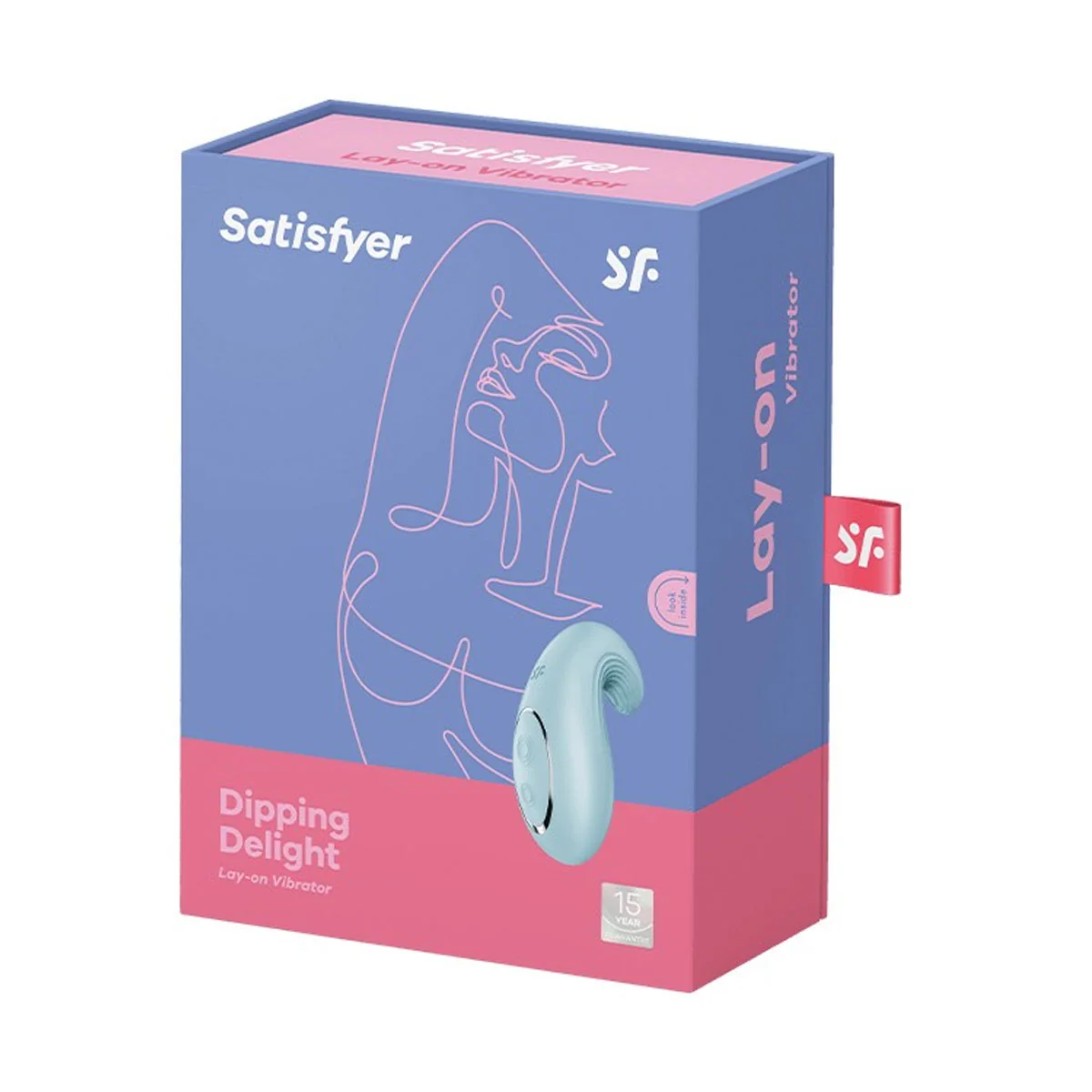 SATISFYER Dipping Delight - bezdrôtový vibrátor na klitoris