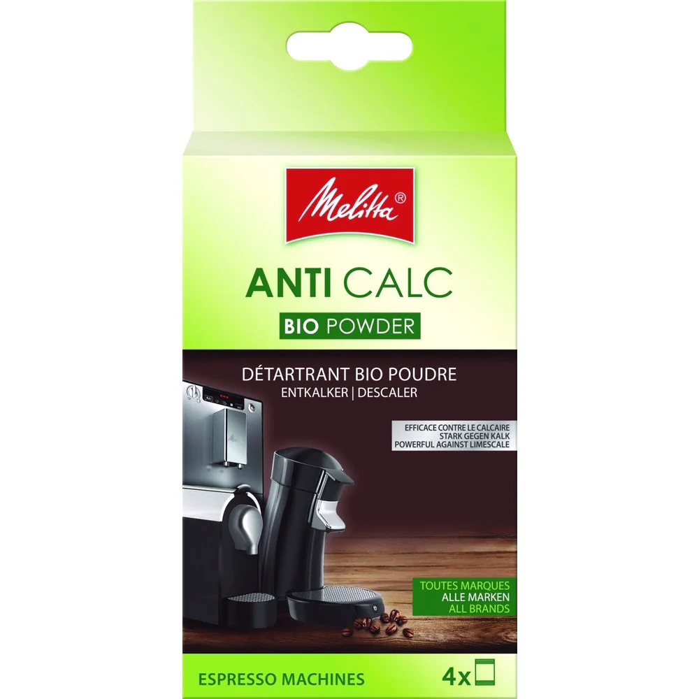 Melitta Anti Calc Bio-Odvápňovač 4x40g 4×40 g