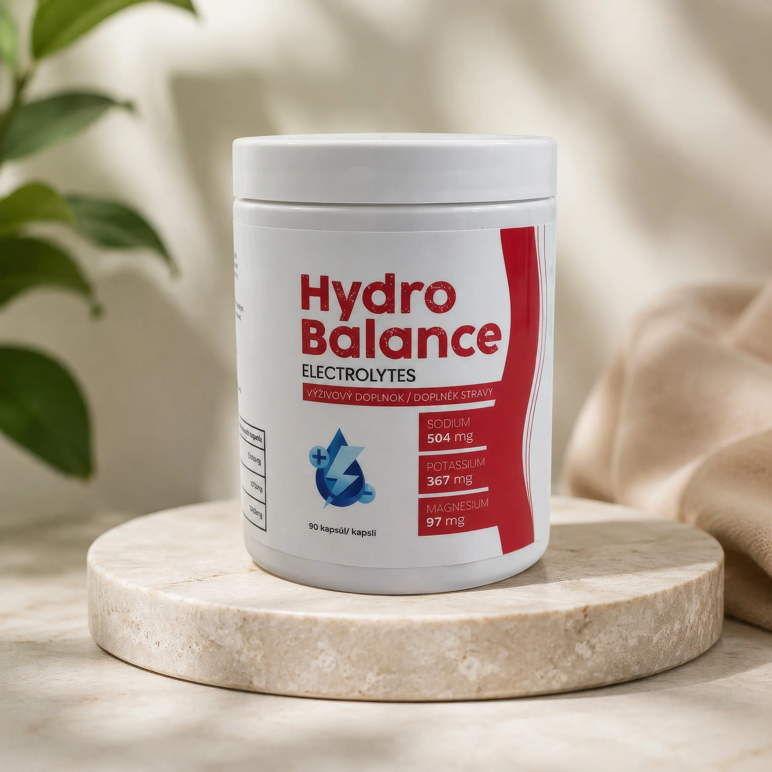 Hydro Balance electrolytes 90 kapsúl