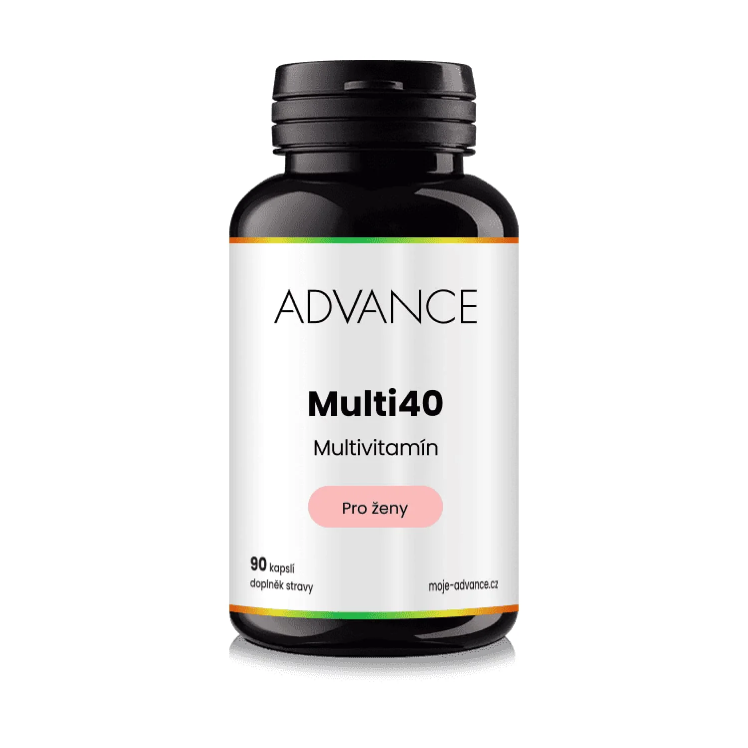ADVANCE Multi40 pre ženy 90 kapsúl - multivitamín 1×90 cps, výživový doplnok