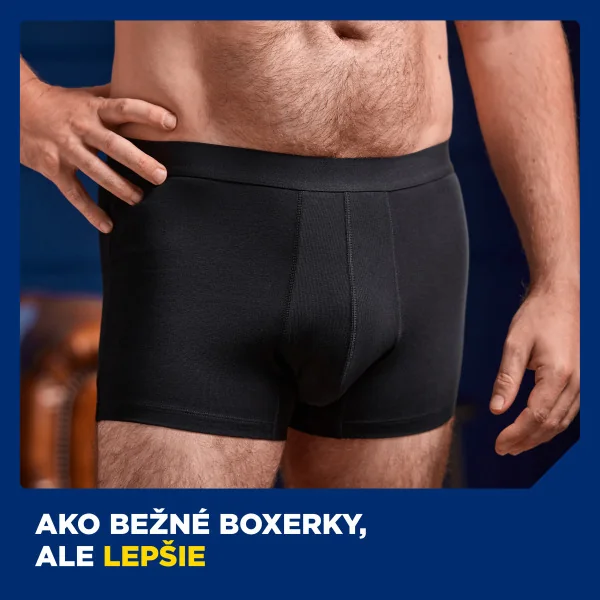 TENA MEN Protective Boxer BLACK XL 1 ks