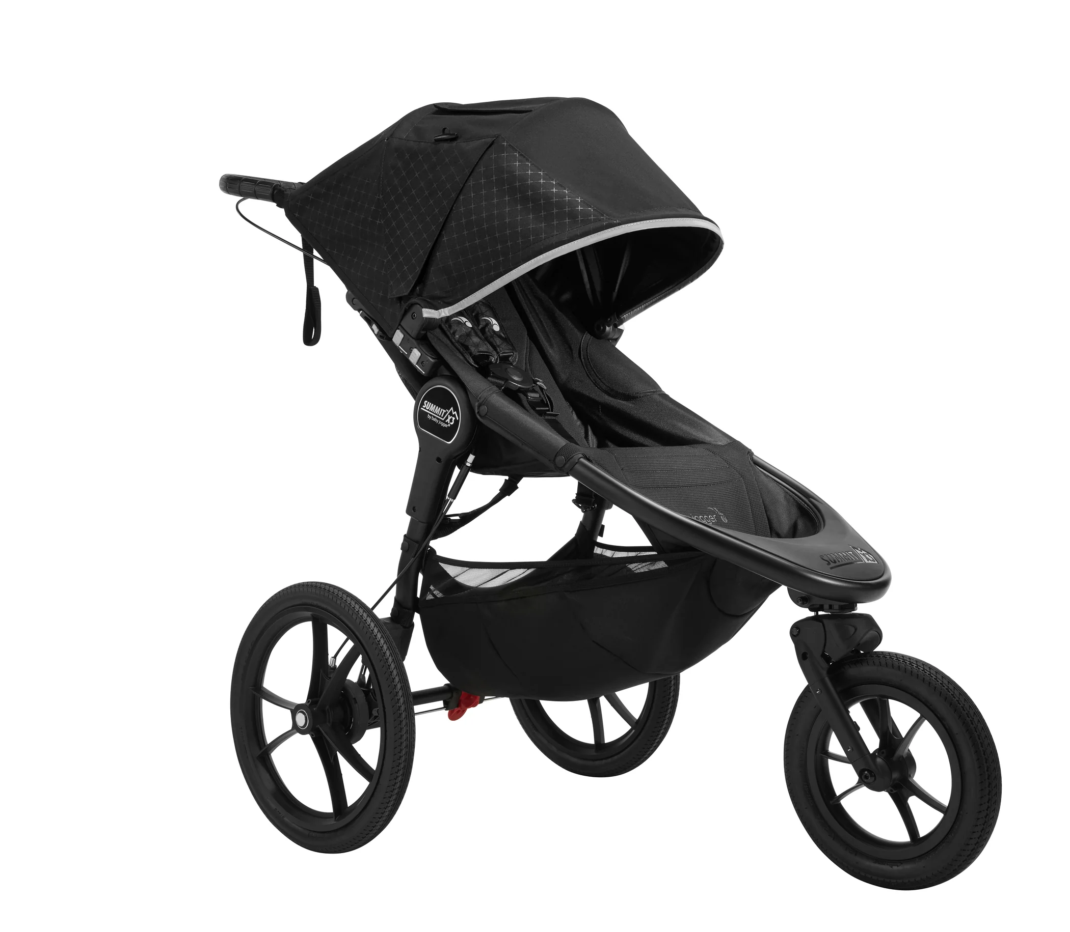 Baby Jogger Summit X3 joggingový kočík čierny