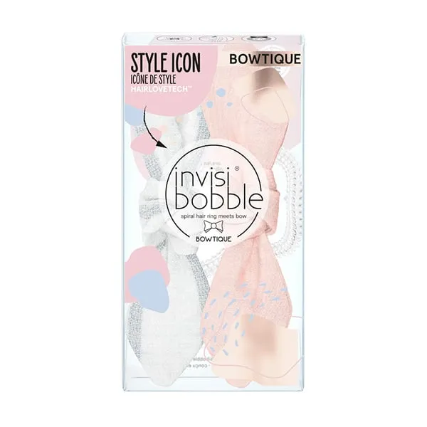 invisibobble® BOWTIQUE DUO 
Nordic Breeze Summer Lemming Go 