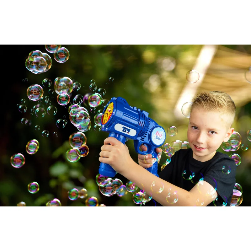 FRU BLU Mega blaster bublifuk, pištoľ na bubliny + roztok 0,4 l