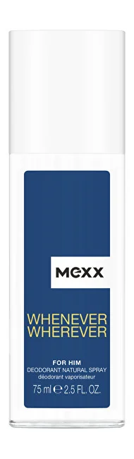 Mexx Whenever Wherever Men Deo 75ml 1×75 ml, toaletná voda