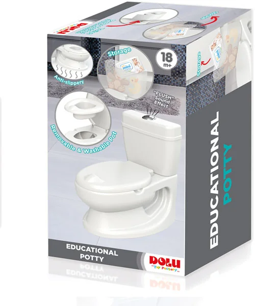 DOLE Toaleta detská so zvukom, "Poškodený obal" 1×1 ks, produkt s poškodeným obalom