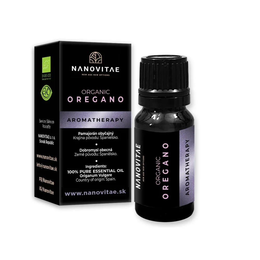 OREGANO esenciálny olej – ORGANIC quality 10ml