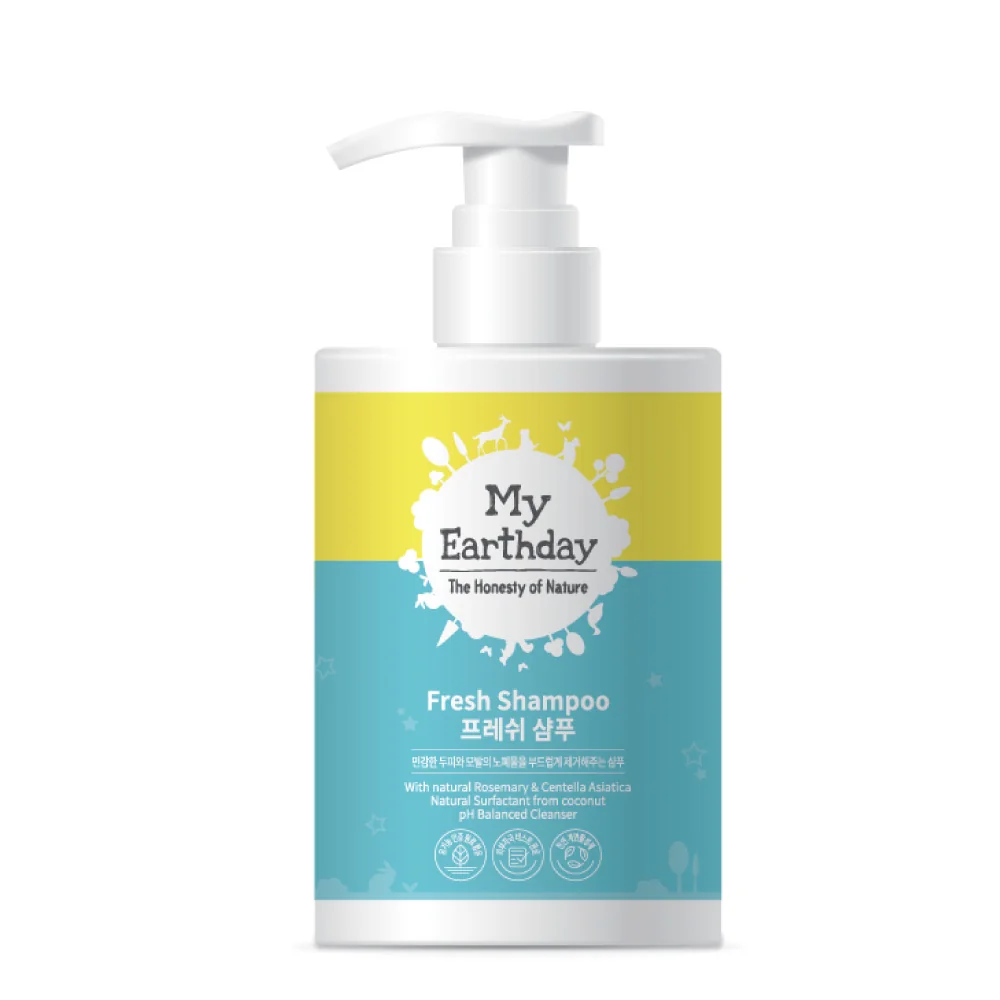 MyEarthday SKIN CARE SADA 1×1 ks, (ŠAMPÓN, TELOVÝ UMÝVACÍ GÉL, HYDRATAČNÉ MLIEKO)