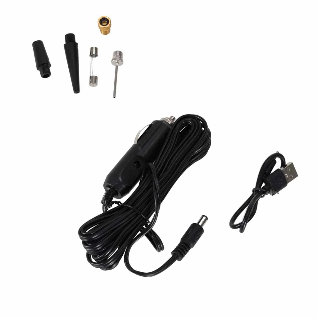 Prenosný elektrický kompresor na pneumatiky 150 PSI USB-C + powerbanka