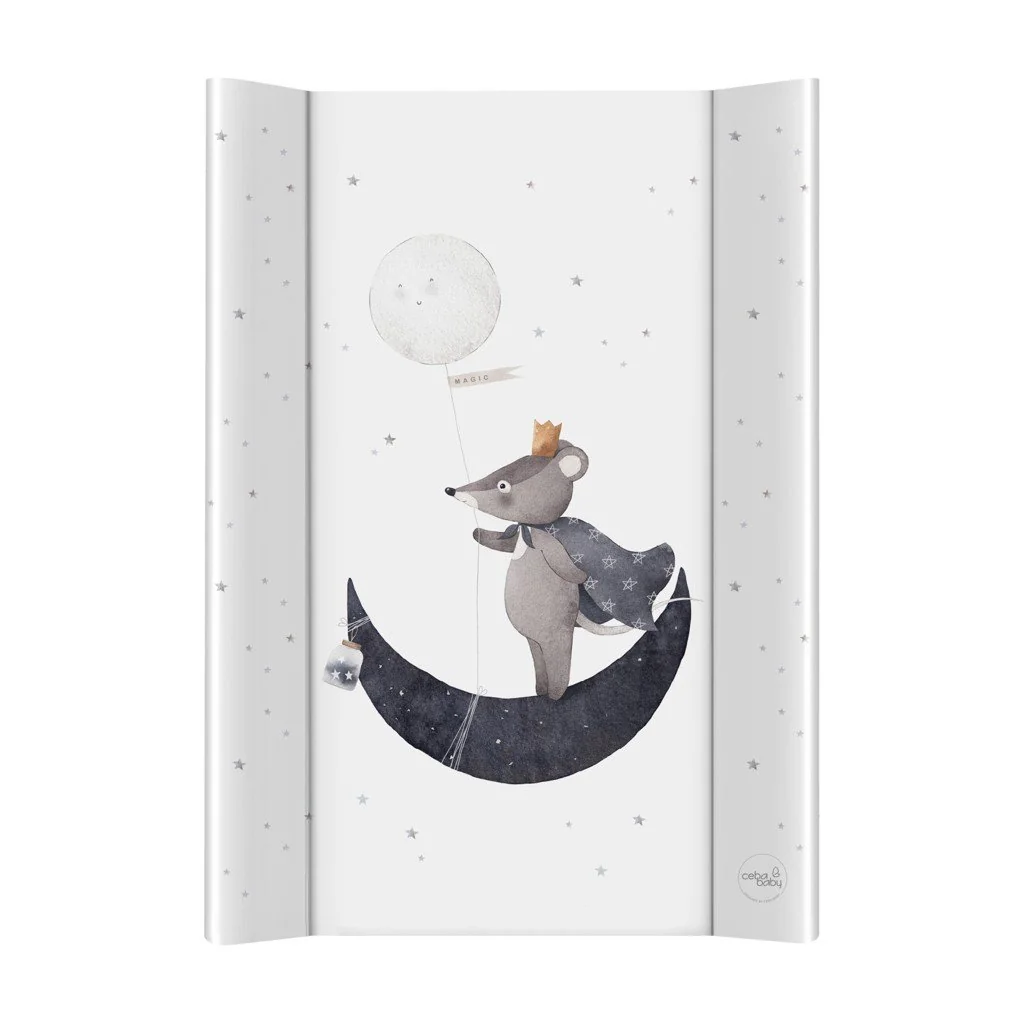 Podložka prebaľovacia 2-hranná mäkká (50x70) Basic Moon Prince
