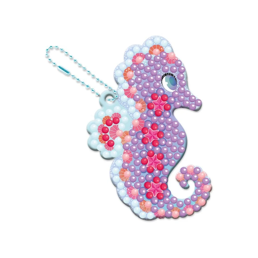 Janod Atelier Midi Kreatívna sada Trblietavé obrázky s kryštálikmi Magický oceán 7+ 
