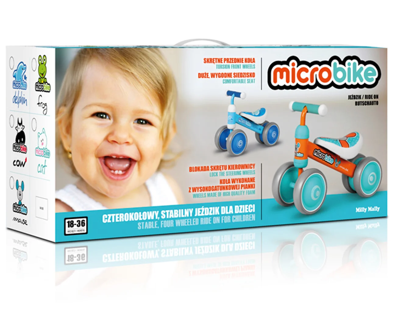 Detské odrážadlo Milly Mally Micro Puppy , 20C43395