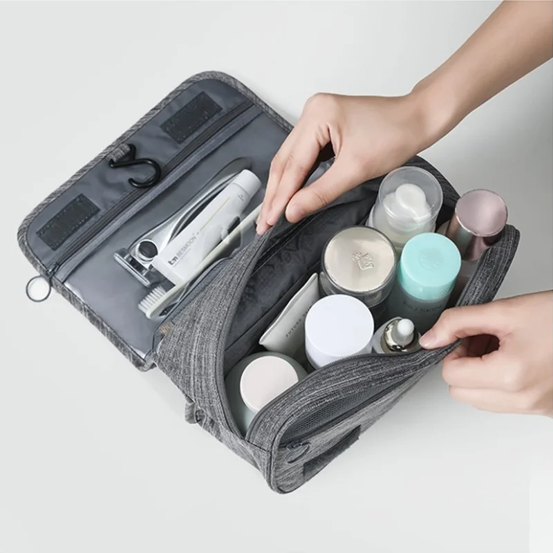 Livefy kozmetická taška Lush, sivá