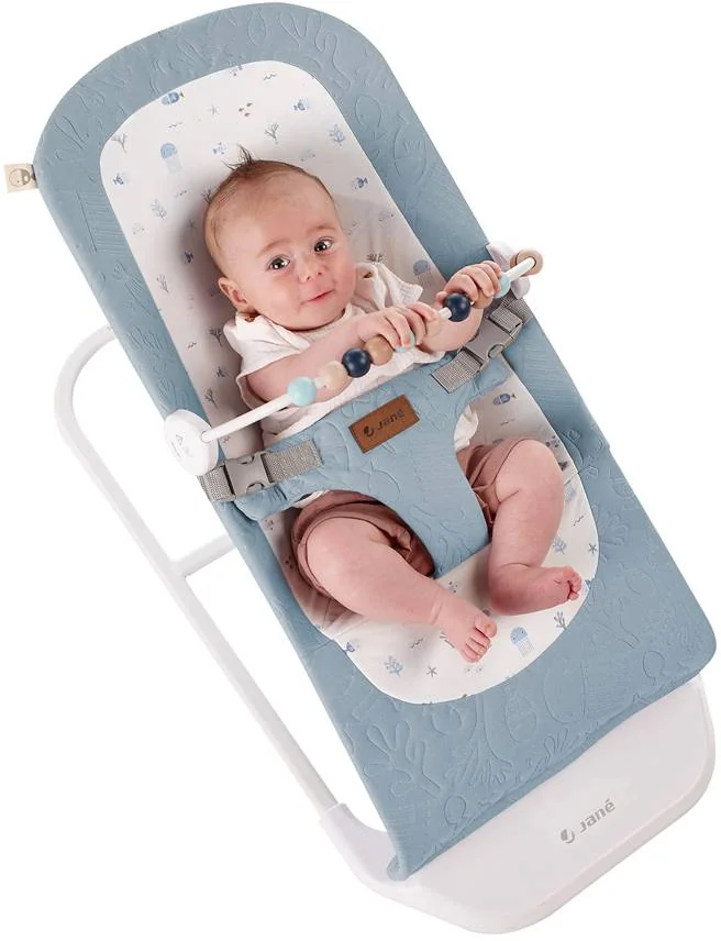 JANÉ Lehátko pohupujúce ergonomické Baluu, od 0+ do 9kg, Glitter 1×1 ks, lehátko