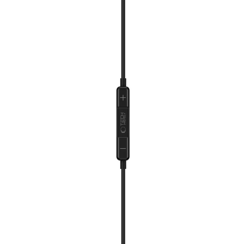 Tech-Protect Core G3 slúchadlá do uší 3.5mm mini jack, čierne