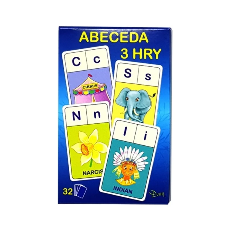 Hra ABECEDA 3v1 , 9H0745