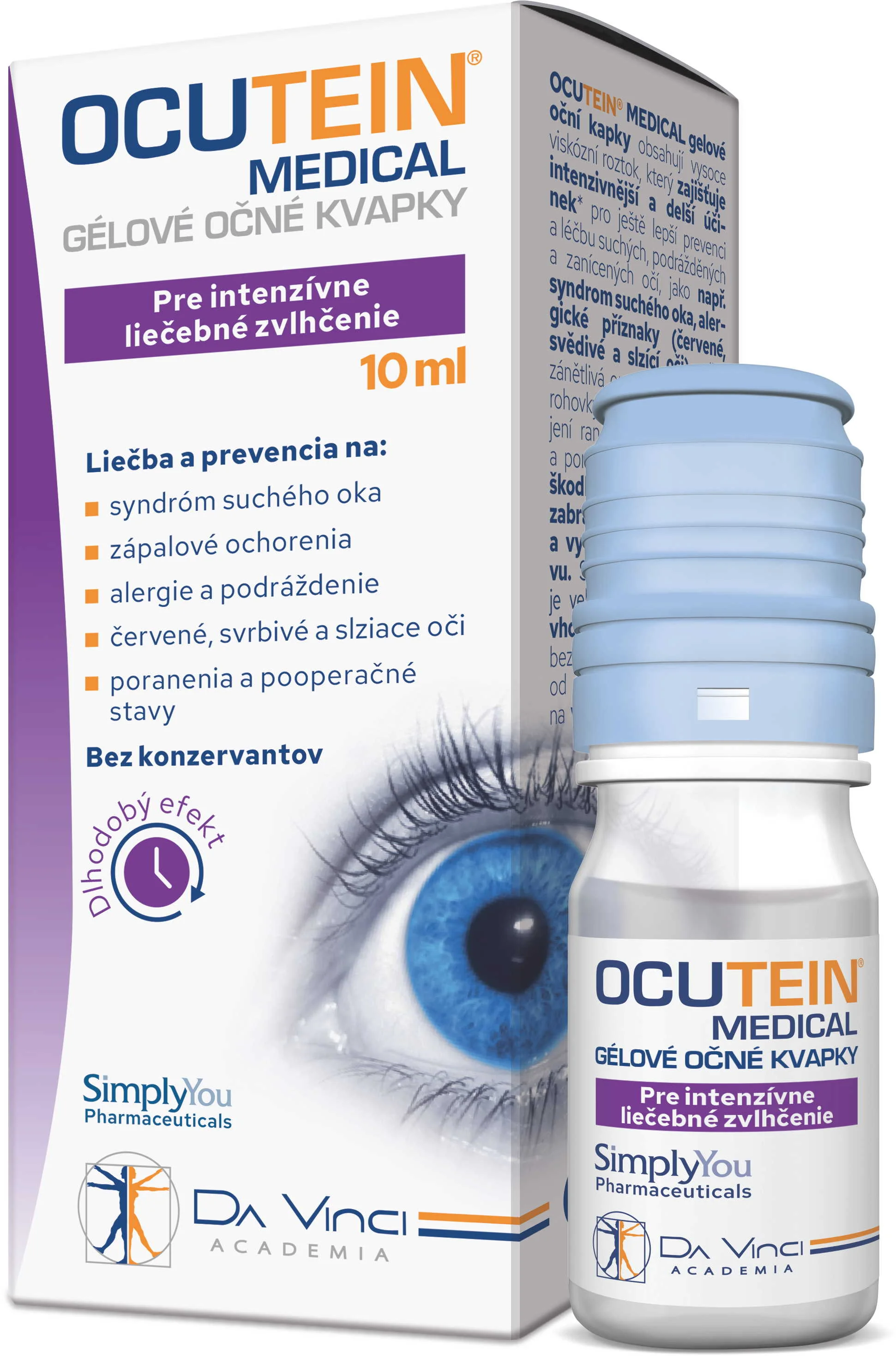 OCUTEIN® MEDICAL gélové očné kvapky 10 ml