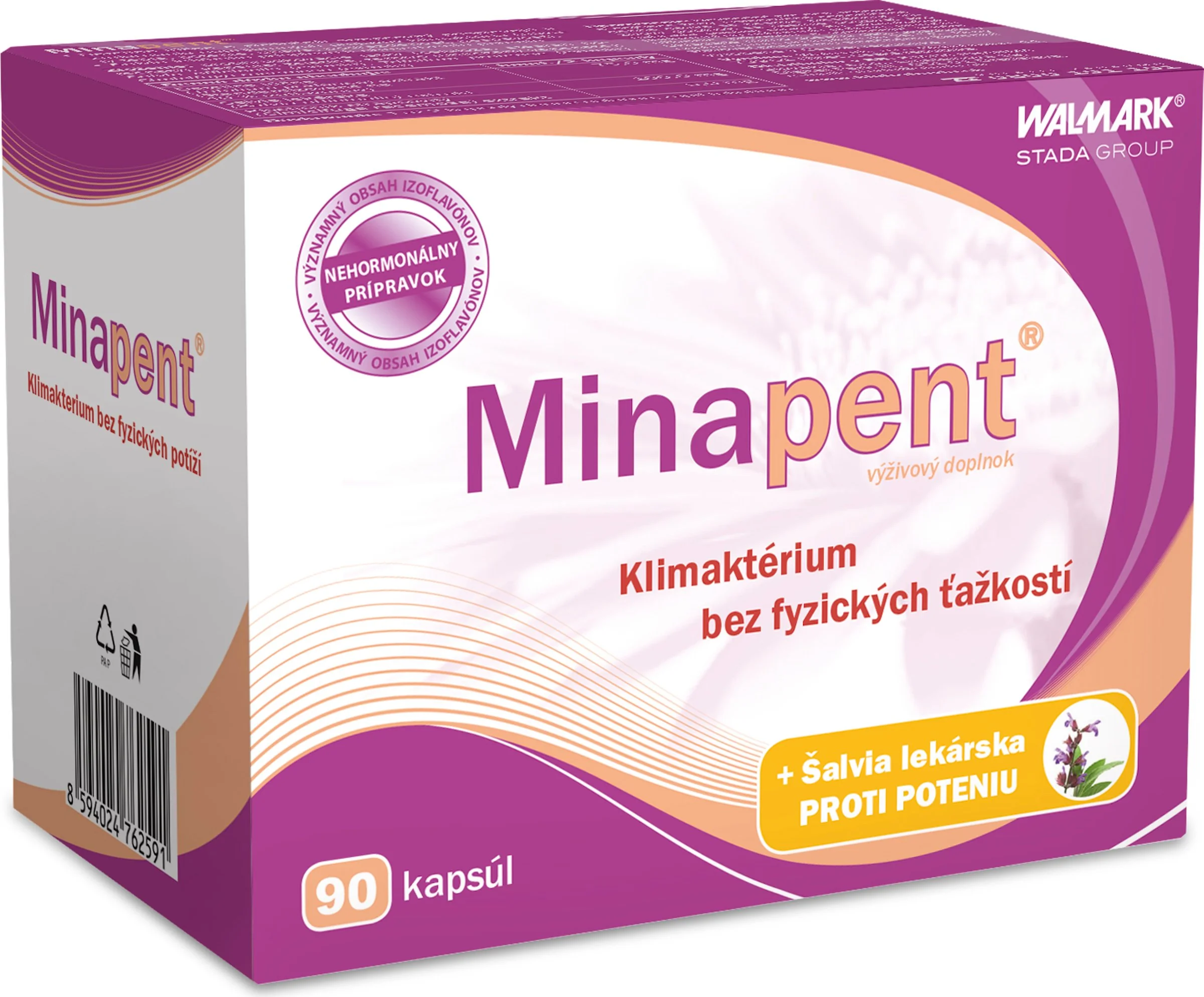 VALOSUN Minapent + šalvia 1×90 cps, výživový doplnok
