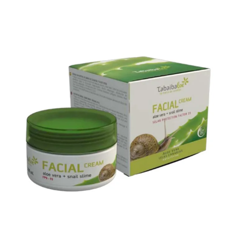 Tabaibaloe Krém s extraktom slimáka a Aloe Vera na tvár 100 ml