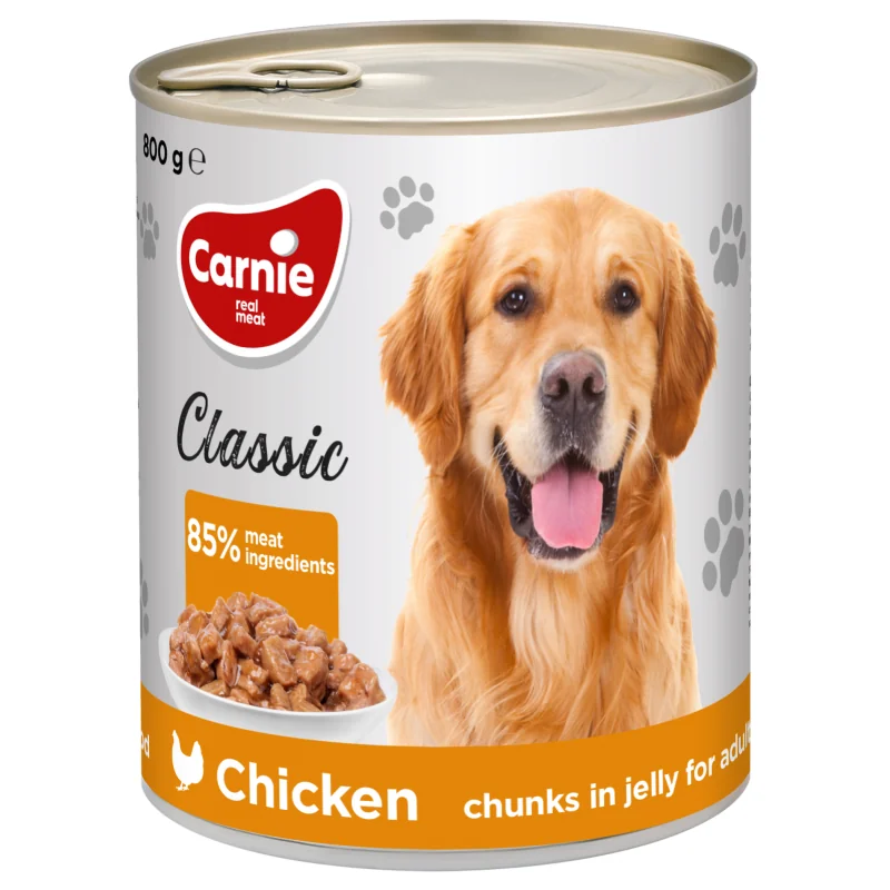 CARNIE Classic kuracie kúsočky v želé 800 g (4486)