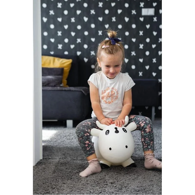 KIDZZFARM - KIDZZFARM Milk Cow Junior White Black