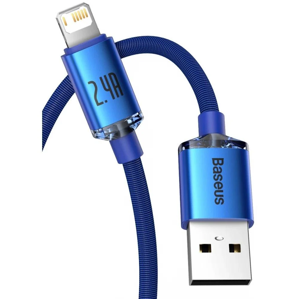 Dátový kábel USB do Lightning 20W 1,22m, nylonové opleten