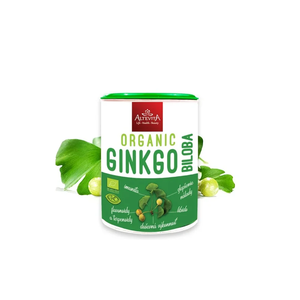 Ginko Biloba prášok 2 x 90g