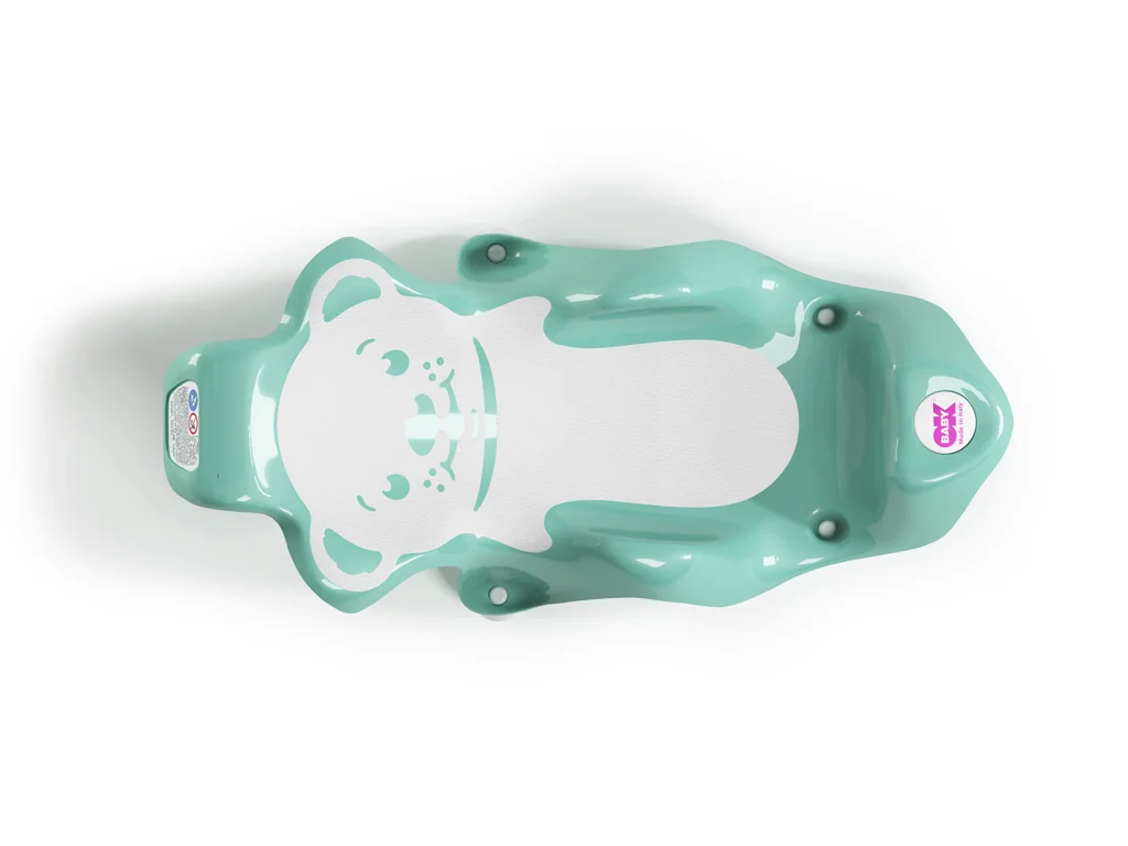 OK BABY Lehátko do vaničky Buddy sky blue 1×1 ks