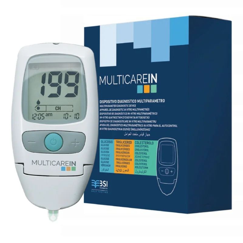 BIBS MultiCare In BSI 3v1 merač glukózy, cholesterolu a triglyceridov
