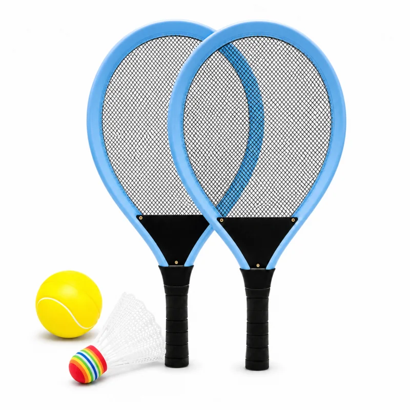 Livefy tenisový a bedmintonový set Active, modrý
