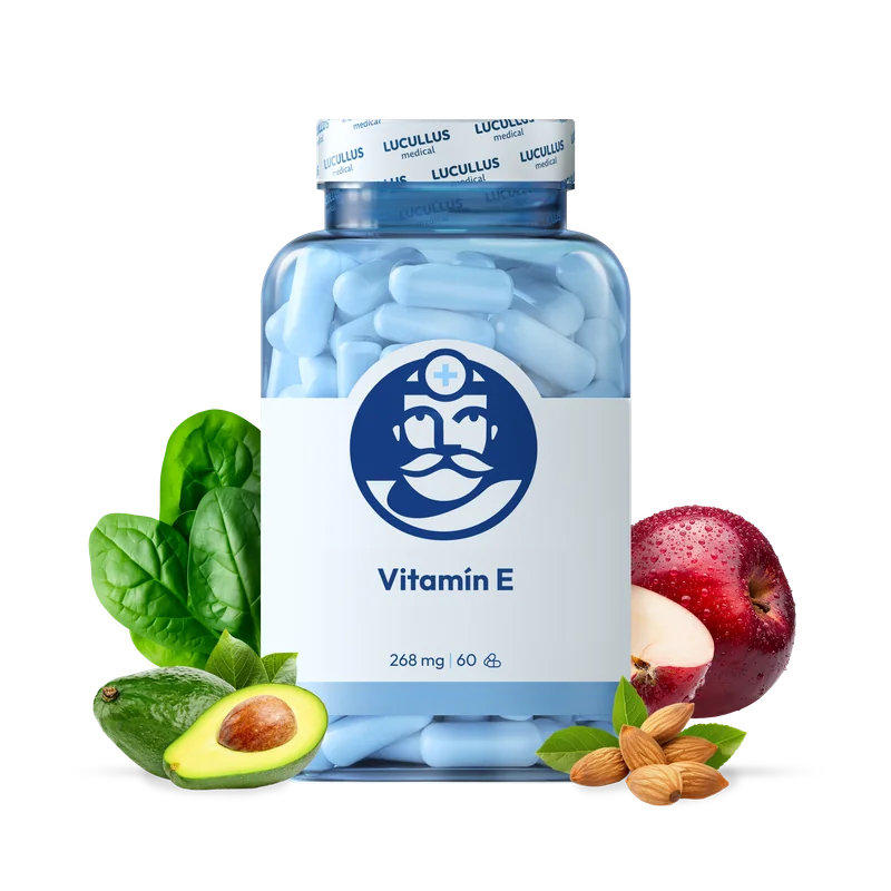 Dr. LUCULLUS Vitamín E 60 kapsúl