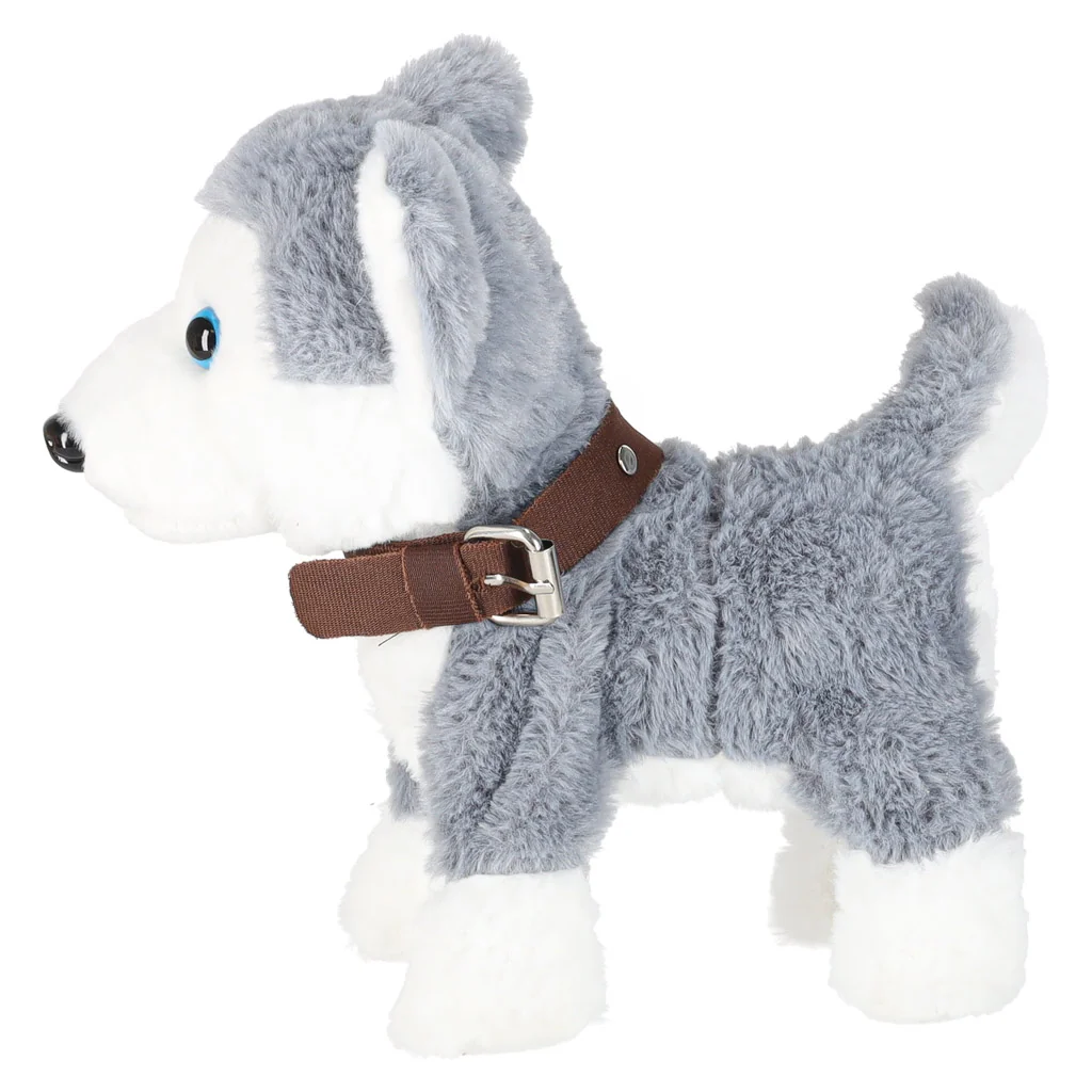 Interaktívny psík na vôdzke – husky