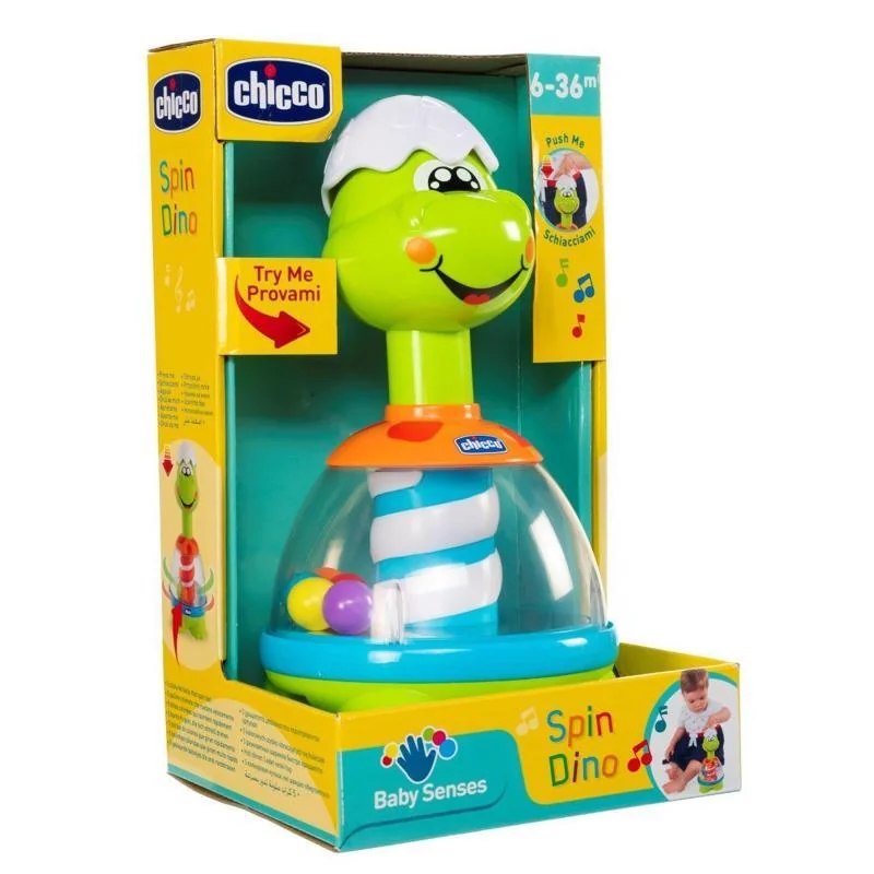CHICCO Vĺčik Dinosaurus 6m+ 1×1 ks, detská hračka