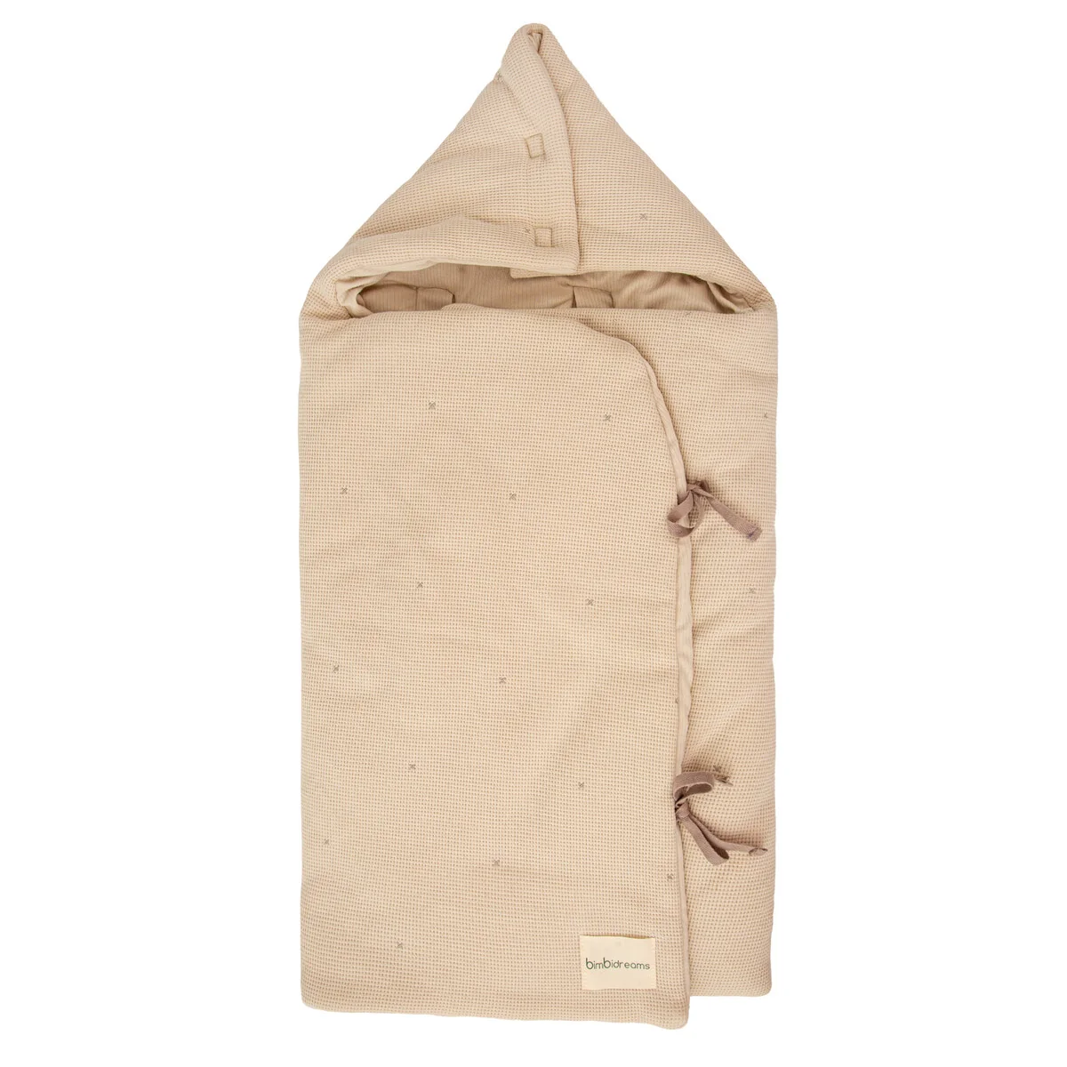 Deka do autosedačky BIMBIDREAMS - WAFLE BEIGE