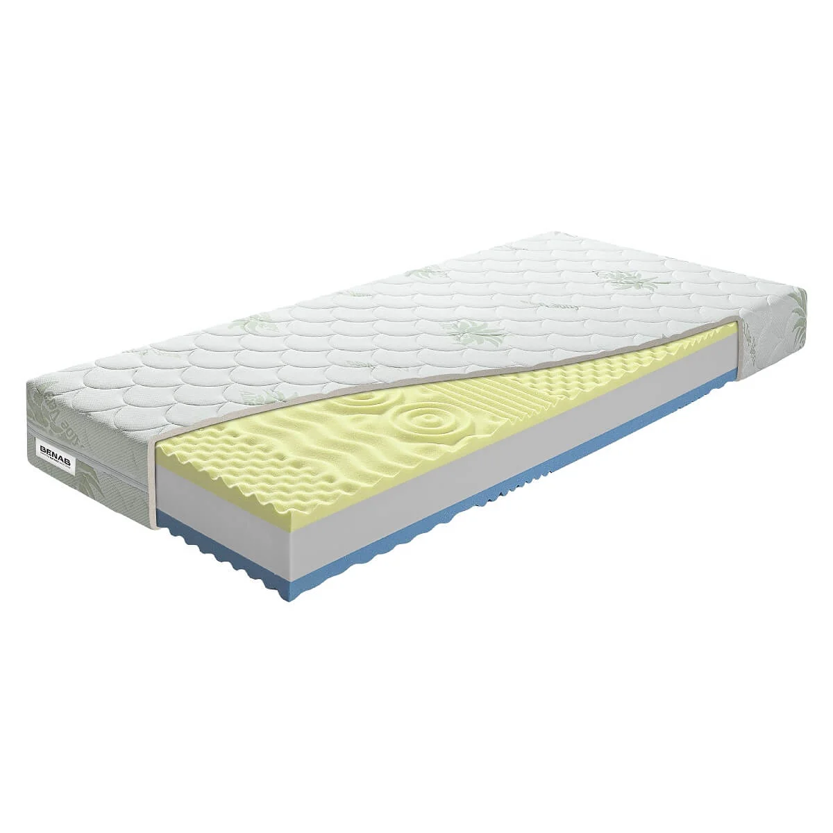 BENAB VISCO PLUS 200x120 Penový matrac 1×1 kus, penový matrac, 200x120