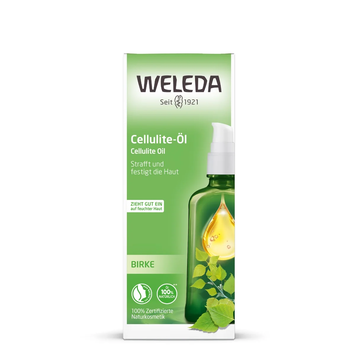WELEDA Brezový olej na celulitídu 1×100 ml, olej na celulitídu
